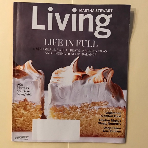 Martha Stewart Living Magazine Jan/Feb 2021 - Picture 1 of 1
